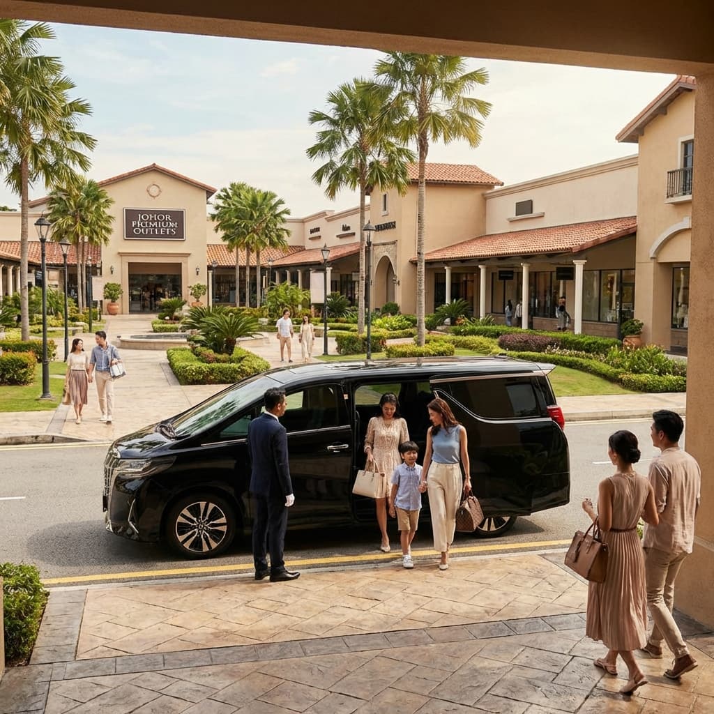 Private Car to Johor Premium Outlets from Singapore (2026): Easy Cross-Border Shopping Transfer