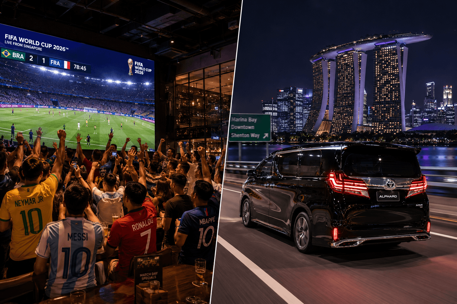FIFA World Cup 2026 in Singapore: Private Transport Guide for Late-Night Matches